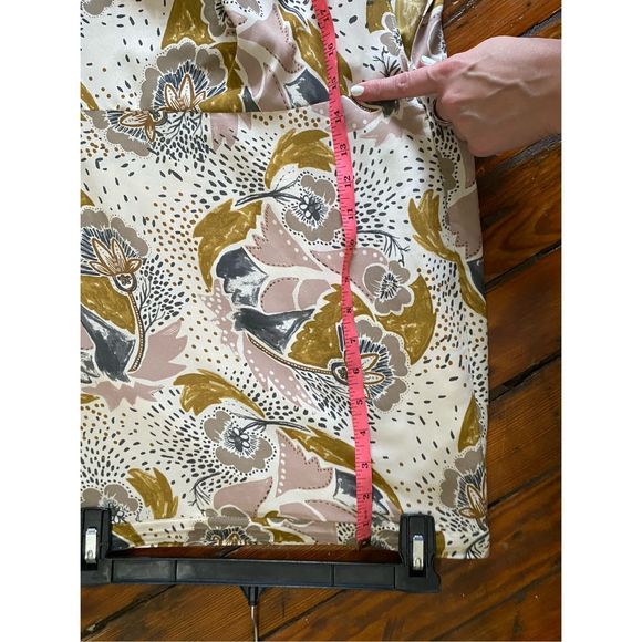 Free People (x Resolve) Pebble Fate CREPE MAXI SKIRT Paisley, Sz 12, MSRP $128 - Picture 11 of 13